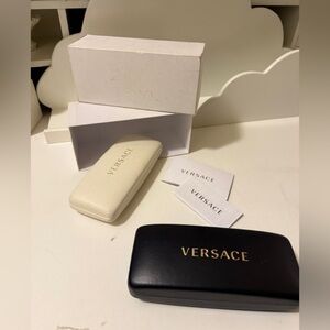 Two original Versace sunglasses case with new conditions